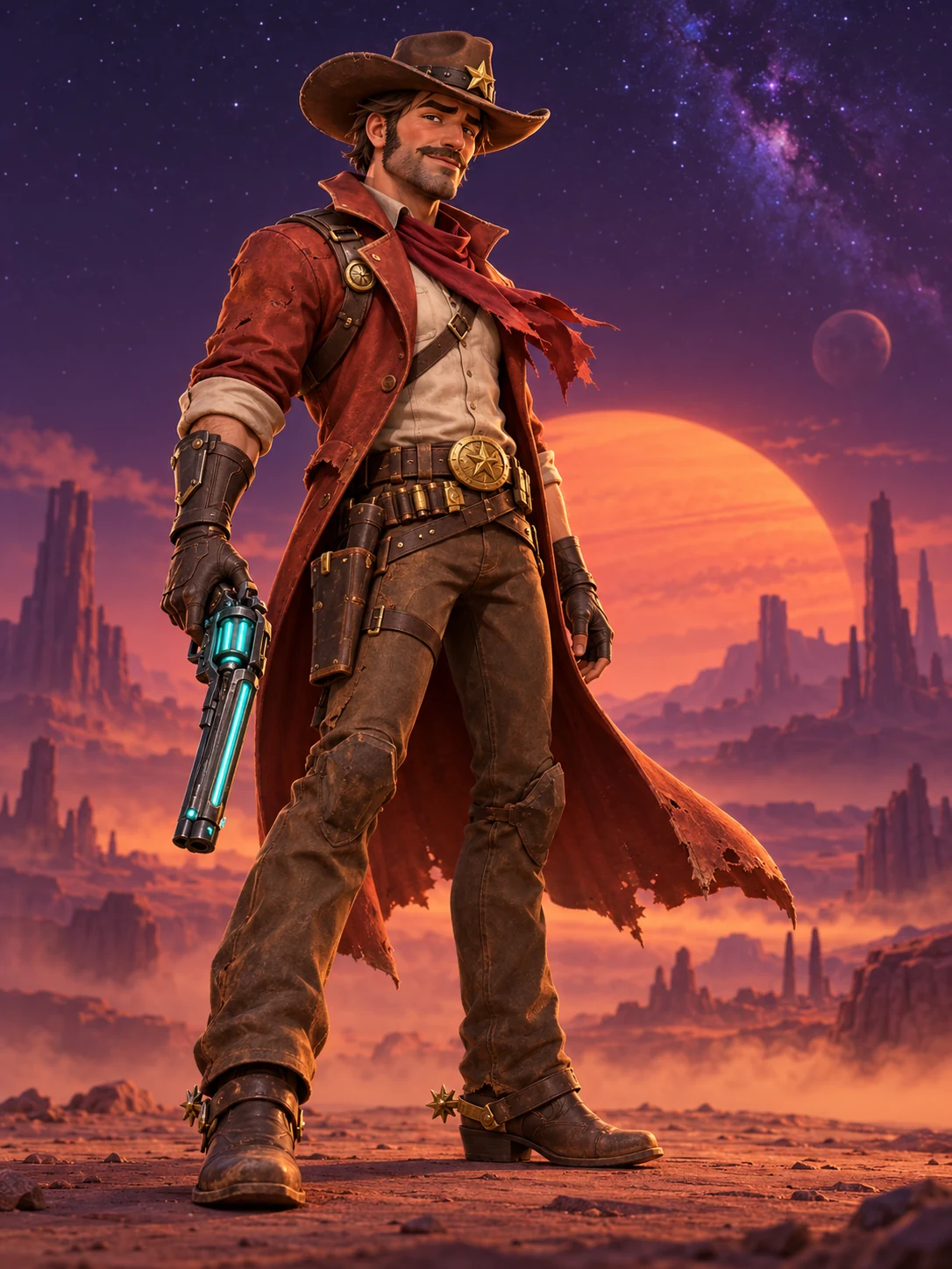 Portrait of Jax Colter, Marshal of Veracruz Prime